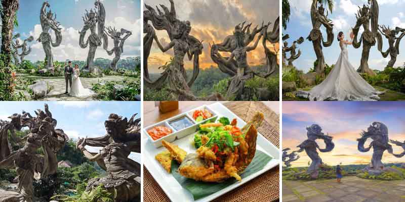 Taman Dedari Ubud Bali - Daya Tarik, Lokasi dan Harga Tiket Masuk