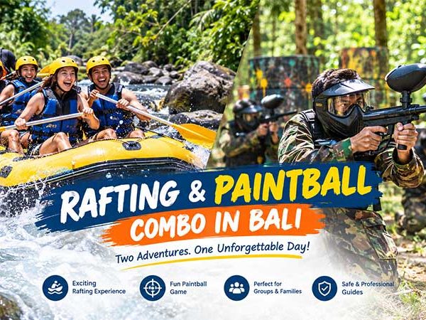 Rafting & Paintball Combo Bali: Adventure Seru dalam Satu Hari